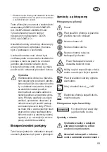 Preview for 93 page of Grizzly Tools AHS 2020-52 Li Instructions For Use Manual