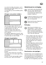 Preview for 57 page of Grizzly Tools AKS 1820 T Lion-Set Instructions For Use Manual