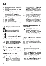 Preview for 66 page of Grizzly Tools AKS 1820 T Lion-Set Instructions For Use Manual