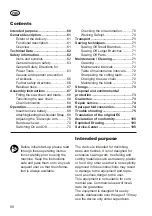 Preview for 60 page of Grizzly Tools AKS 2040-21 T Lion Set Translation Of The Original Instructions For Use