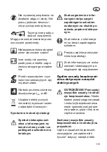 Preview for 115 page of Grizzly Tools ART 2020-25 Li Translation Of The Original Instructions For Use