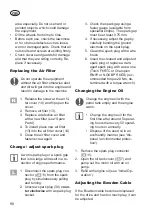 Preview for 90 page of Grizzly Tools B-49396 Translation Of The Original Instructions For Use