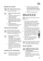 Preview for 139 page of Grizzly Tools B-49396 Translation Of The Original Instructions For Use