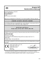 Предварительный просмотр 175 страницы Grizzly Tools BRM 4013 Translation Of The Original Instructions For Use