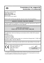 Предварительный просмотр 179 страницы Grizzly Tools BRM 4013 Translation Of The Original Instructions For Use