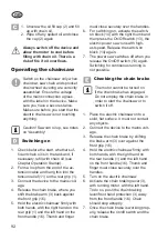 Preview for 92 page of Grizzly Tools EC 1800-2 Translation Of The Original Instructions For Use