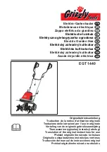 Grizzly Tools EGT 1440 Translation Of The Original Instructions For Use предпросмотр