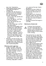 Preview for 9 page of Grizzly Tools EGT 1440 Translation Of The Original Instructions For Use