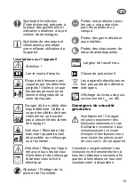 Preview for 19 page of Grizzly Tools EGT 1440 Translation Of The Original Instructions For Use