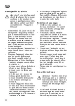 Preview for 22 page of Grizzly Tools EGT 1440 Translation Of The Original Instructions For Use