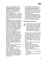 Preview for 47 page of Grizzly Tools EGT 1440 Translation Of The Original Instructions For Use