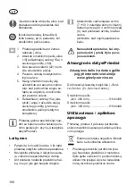 Preview for 100 page of Grizzly Tools EGT 1440 Translation Of The Original Instructions For Use