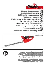 Предварительный просмотр 1 страницы Grizzly Tools EHS 600-59 Translation Of The Original Instructions For Use