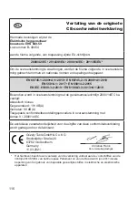 Предварительный просмотр 116 страницы Grizzly Tools EHS 600-59 Translation Of The Original Instructions For Use