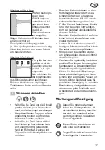 Preview for 17 page of Grizzly Tools EHS 900-2 L Translation Of The Original Instructions For Use