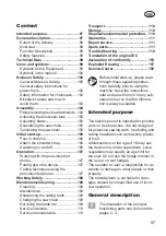 Preview for 97 page of Grizzly Tools EKS 710-20 T Instructions For Use Manual