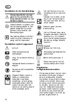 Preview for 28 page of Grizzly Tools EMH 2440 Translation Of The Original Instructions For Use