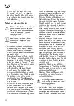 Preview for 10 page of Grizzly Tools ERM 1846 GT Translation Of The Original Instructions For Use