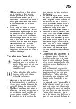 Preview for 25 page of Grizzly Tools ERM 1846 GT Translation Of The Original Instructions For Use