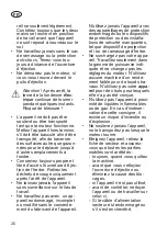 Preview for 26 page of Grizzly Tools ERM 1846 GT Translation Of The Original Instructions For Use