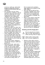 Preview for 70 page of Grizzly Tools ERM 1846 GT Translation Of The Original Instructions For Use