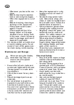 Preview for 72 page of Grizzly Tools ERM 1846 GT Translation Of The Original Instructions For Use