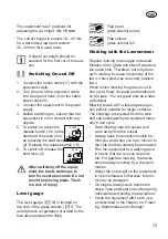 Preview for 75 page of Grizzly Tools ERM 1846 GT Translation Of The Original Instructions For Use