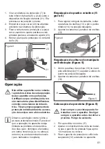 Preview for 61 page of Grizzly Tools ERS 1238 S Original Instructions For Use