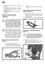 Preview for 74 page of Grizzly Tools ERS 1238 S Original Instructions For Use