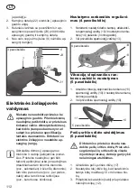 Preview for 112 page of Grizzly Tools ERS 1238 S Original Instructions For Use