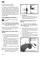 Preview for 124 page of Grizzly Tools ERS 1238 S Original Instructions For Use