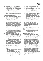 Preview for 9 page of Grizzly Tools ERV 1201-31 ZV Set Translation Of The Original Instructions For Use