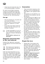 Preview for 58 page of Grizzly Tools ERV 1201-31 ZV Set Translation Of The Original Instructions For Use