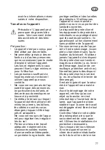 Preview for 77 page of Grizzly Tools ERV 1201-31 ZV Set Translation Of The Original Instructions For Use