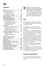 Preview for 48 page of Grizzly Tools ES 1231 Translation Of The Original Instructions For Use