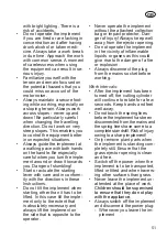 Preview for 51 page of Grizzly Tools ES 1231 Translation Of The Original Instructions For Use