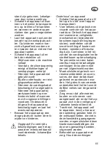 Preview for 65 page of Grizzly Tools ES 1231 Translation Of The Original Instructions For Use