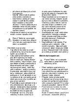 Preview for 93 page of Grizzly Tools ES 1231 Translation Of The Original Instructions For Use