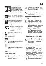 Preview for 103 page of Grizzly Tools ES 1231 Translation Of The Original Instructions For Use