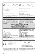 Preview for 128 page of Grizzly Tools ES 1231 Translation Of The Original Instructions For Use