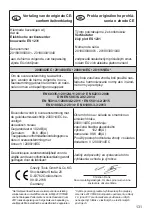 Preview for 131 page of Grizzly Tools ES 1231 Translation Of The Original Instructions For Use