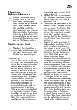 Preview for 7 page of Grizzly Tools EV 1800-40 S Translation Of The Original Instructions For Use