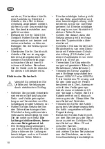 Preview for 10 page of Grizzly Tools EV 1800-40 S Translation Of The Original Instructions For Use