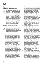 Preview for 20 page of Grizzly Tools EV 1800-40 S Translation Of The Original Instructions For Use