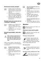 Preview for 93 page of Grizzly Tools EV 1800-40 S Translation Of The Original Instructions For Use