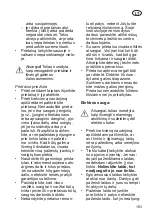 Preview for 103 page of Grizzly Tools EV 1800-40 S Translation Of The Original Instructions For Use