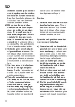 Предварительный просмотр 24 страницы Grizzly Tools GGBP-20V2AH-GGNE3-P5-QX Translation Of The Original Instructions For Use