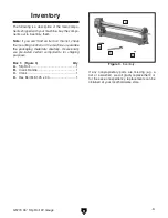 Preview for 11 page of Grizzly 36" Slip Roll 22 Gauge G5770 Owner'S Manual