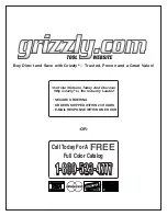 Preview for 32 page of Grizzly 36" Slip Roll 22 Gauge G5770 Owner'S Manual