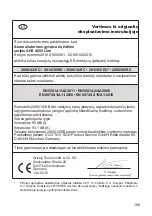 Preview for 109 page of Grizzly 72030297 Translation Of The Original Instructions For Use